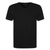 Shirts- Cotton V-Neck Black shirt