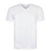 Shirts- Cotton V-Neck White shirt